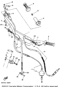 Steering Handle - Cable