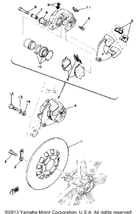 Front Disc Brake Caliper