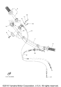 Steering Handle Cable