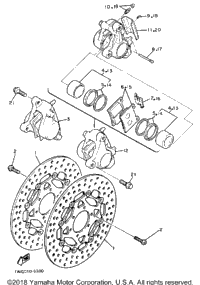 Front Brake Caliper