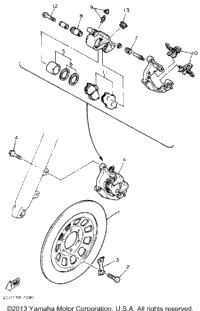 Front Brake Caliper