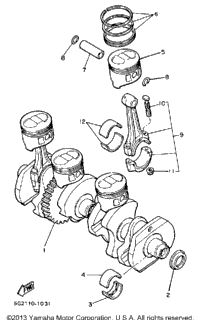 Crankshaft Piston