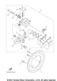 Rear Brake Caliper
