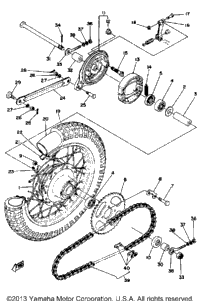 Rear Wheel Dt80h - J - K