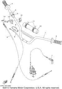 Steering Handle Cable