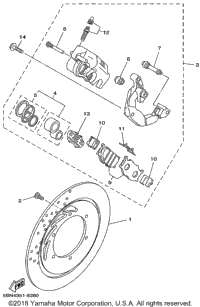 Front Brake Caliper
