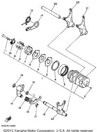 Shift Cam Fork
