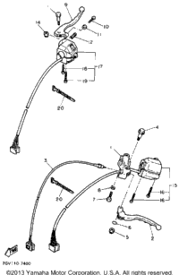 Handle Switch Lever