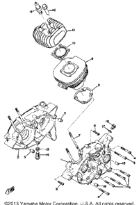 Cylinder - Crankcase