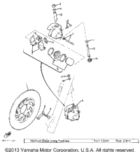Front Brake Caliper