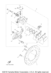 Rear Brake Caliper