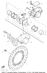 Rear Brake Caliper