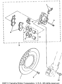 Front Brake Caliper