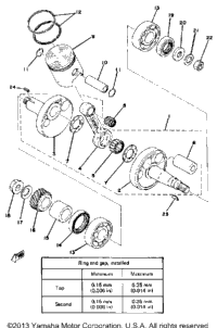 Crank - Piston