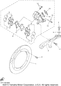 Rear Brake Caliper