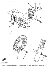 Front Brake Caliper