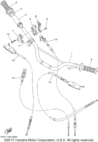Steering Handle Cable