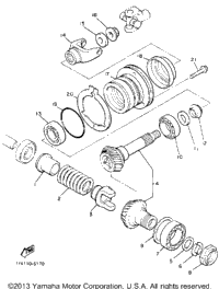 Middle Drive Gear