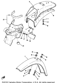 Front Fender Rear Fender