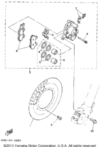 Front Brake Caliper