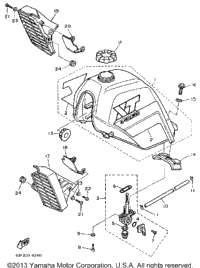 Fuel Tank Xt600s