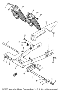 Swing Arm - Rear Shocks