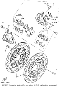 Front Brake Caliper