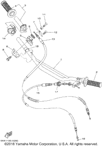 Steering Handle Cable