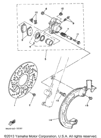 Front Brake Caliper