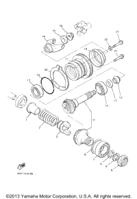Middle Drive Gear