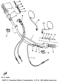 Handlebar - Cable