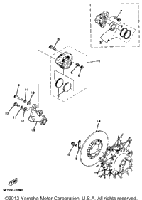Rear Brake Caliper