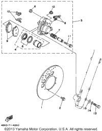 Front Brake Caliper