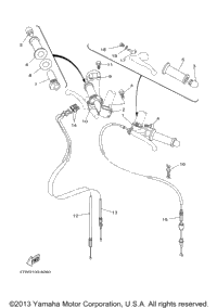 Steering Handle Cable