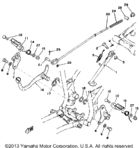 Stand - Footrest - Brake Pedal