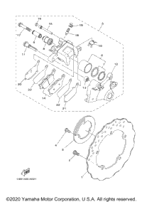 Rear Brake Caliper