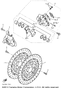 Front Brake Caliper