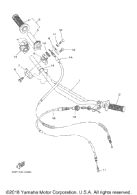 Steering Handle Cable