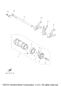 Shift Cam Fork