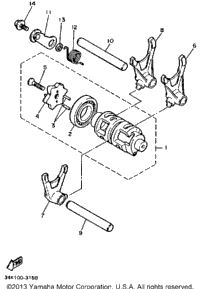 Shift Cam-Fork