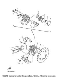 Rear Brake Caliper