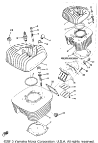Cylinder - Reed Valve