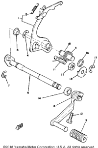 Shift Shaft - Pedal