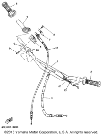 Steering Handle Cable