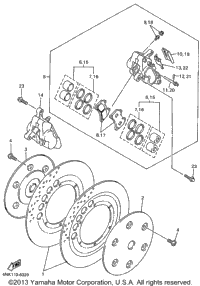 Front Brake Caliper
