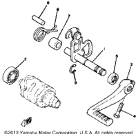 Shift Shaft Yz125g