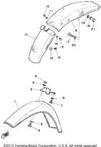 Front Fender - Rear Fender
