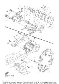 Rear Brake Caliper