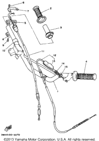 Steering Handle - Cable