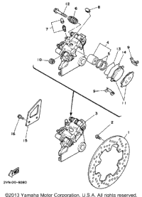 Rear Brake Caliper